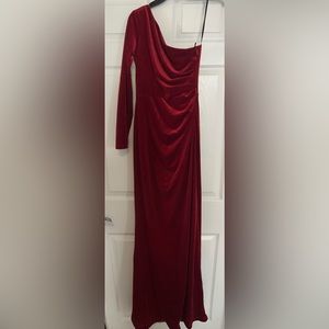 Beautiful red wine dress